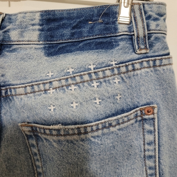 Ksubi Womens Chloe Wasted Jean Hot Cottee Jeans Sz 28" High Waisted Distressed  - Picture 6 of 8